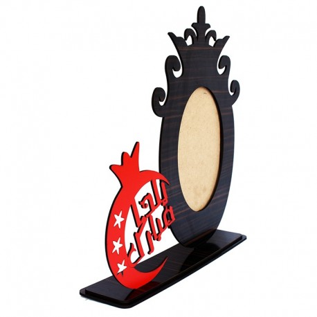 شاسی طرح یلدا مدل رومیزی کدShy-103 سایز عکس 13x18