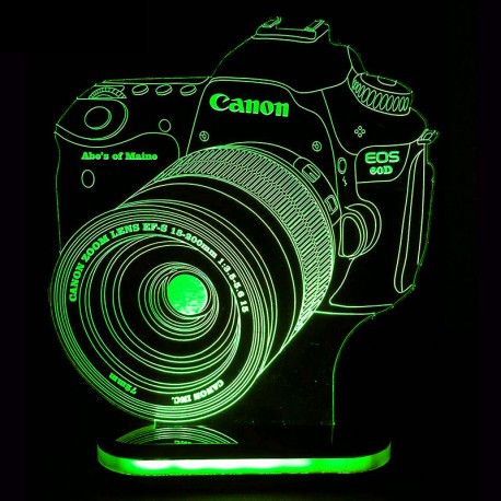 چراغ خواب سه بعدی طرح دوربین عکاسی کد chkh-012