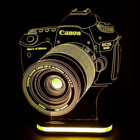 چراغ خواب سه بعدی طرح دوربین عکاسی کد chkh-012