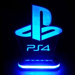 چراغ خواب سه بعدی طرح پی اس فور کد CHKH-023