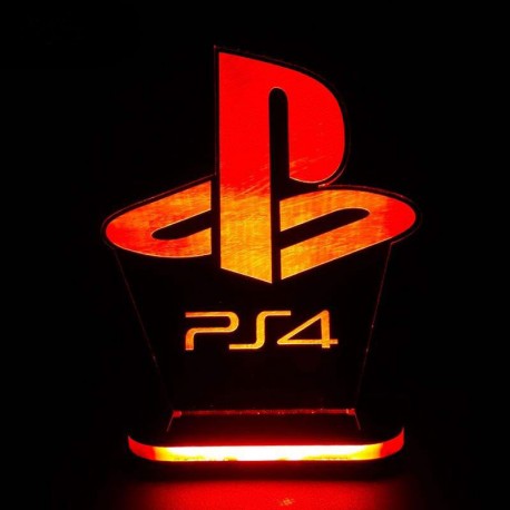 چراغ خواب سه بعدی طرح پی اس فور کد CHKH-023