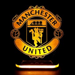 چراغ خواب سه بعدی طرح تیم منچستر یونایتد کد CHKH-024