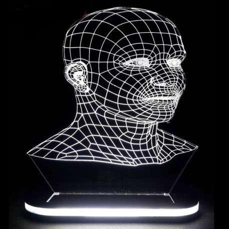 چراغ خواب سه بعدی طرح صورت کدCHKH-032