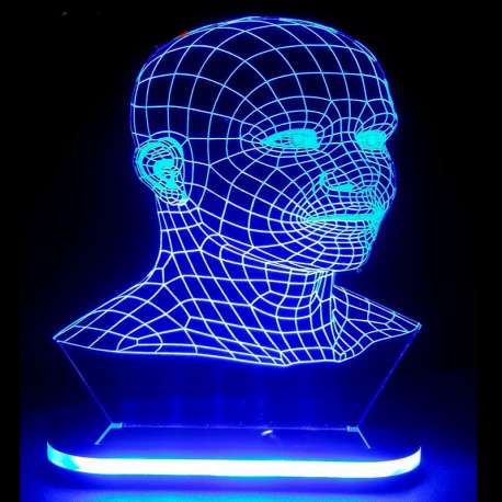 چراغ خواب سه بعدی طرح صورت کدCHKH-032