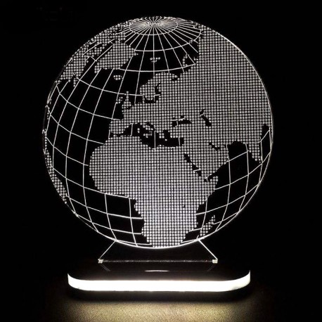 چراغ خواب سه بعدی طرح کره زمین کدCHKH-036