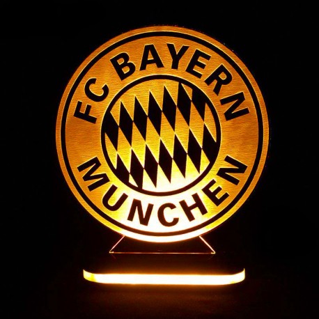 چراغ خواب سه بعدی طرح تیم بایرن مونیخ کدCHKH-038