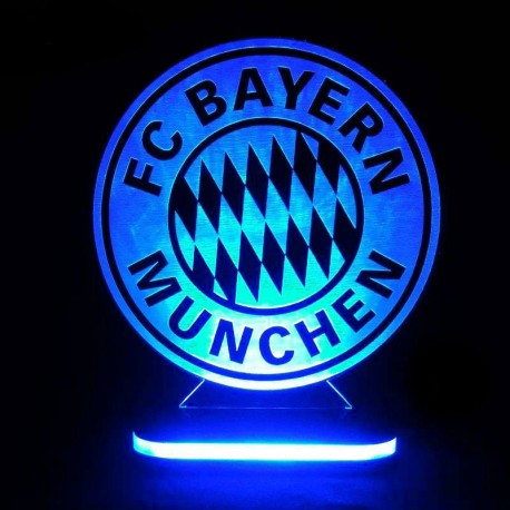 چراغ خواب سه بعدی طرح تیم بایرن مونیخ کدCHKH-038
