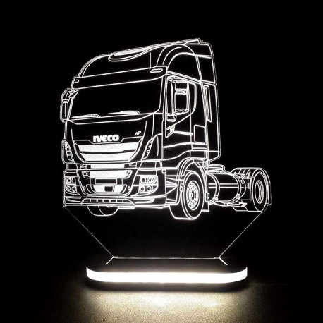 چراغ خواب سه بعدی طرح ماشین IVECO کد CHKH-039