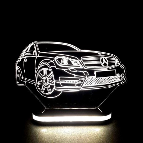 چراغ خواب سه بعدی طرح ماشین بنز کد CHKH-040