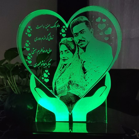 چراغ خواب جی اچ استور طرح چهره کد CHKCH-02