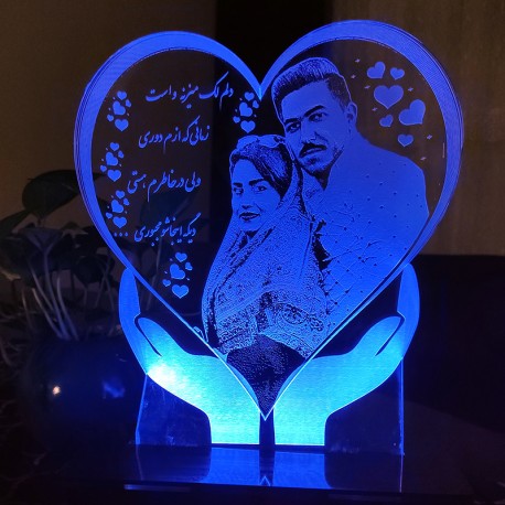 چراغ خواب جی اچ استور طرح چهره کد CHKCH-02