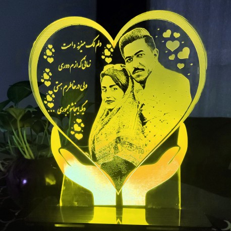 چراغ خواب جی اچ استور طرح چهره کد CHKCH-02