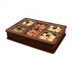 جعبه پذیرایی ۵ خانه جی اچ استور  شیک و با دوام