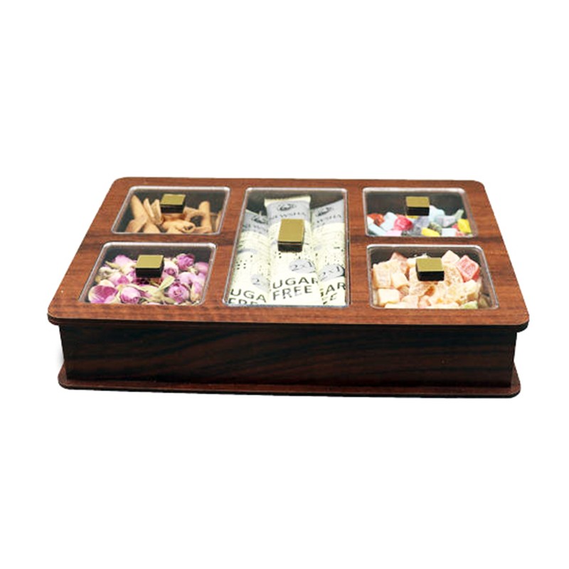 جعبه پذیرایی ۵ خانه جی اچ استور  شیک و با دوام