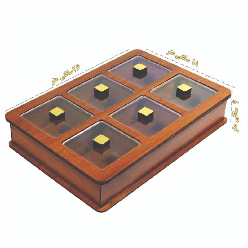 جعبه پذیرایی ۶ خانه جی اچ استور