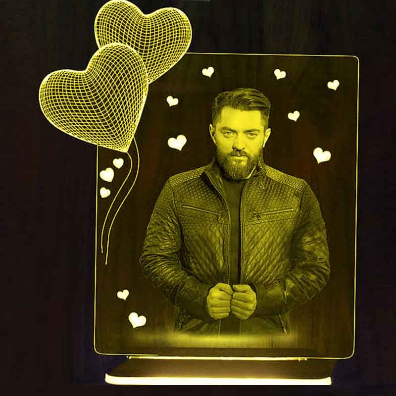 چراغ خواب جی اچ استور طرح چهره کد CHKCH-04