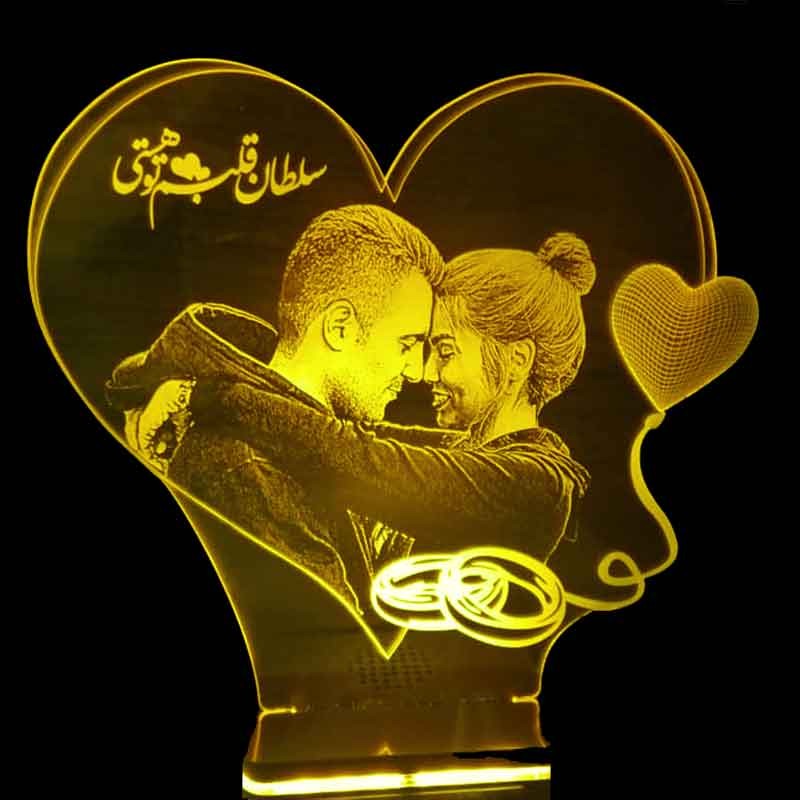 چراغ خواب جی اچ استور طرح چهره کد CHKCH-07