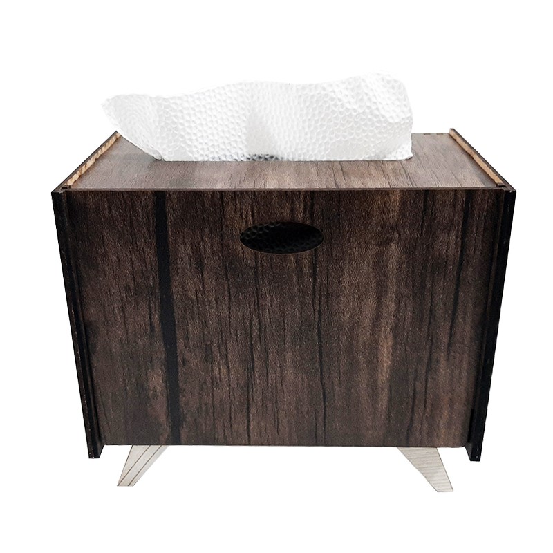 جعبه دستمال کاغذی جی اچ استور طرح تلویزیون