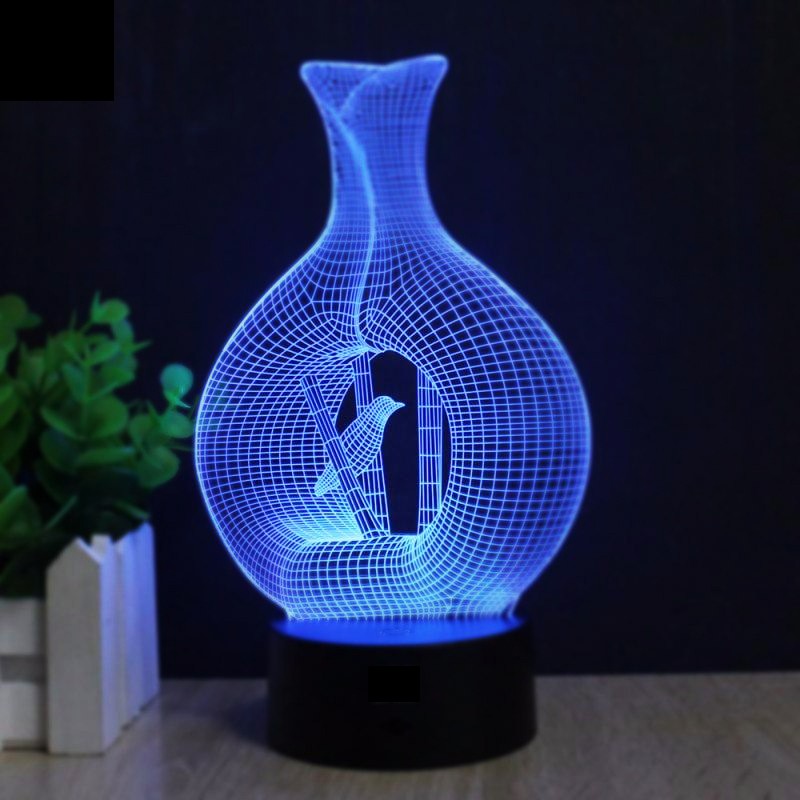 چراغ خواب جی اچ استور طرح کوزه و پرنده