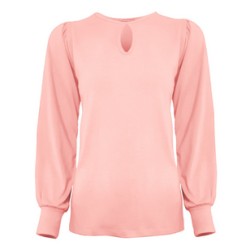 بلوز زنانه افراتین کد 7524 رنگ صورتی