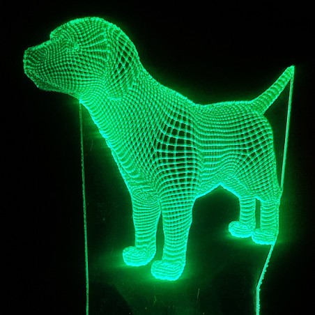 چراغ خواب سه بعدی طرح سگ