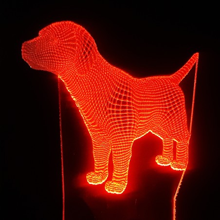 چراغ خواب سه بعدی طرح سگ