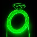 چراغ خواب سه بعدی طرح انگشتر الماس کد CHKH-051