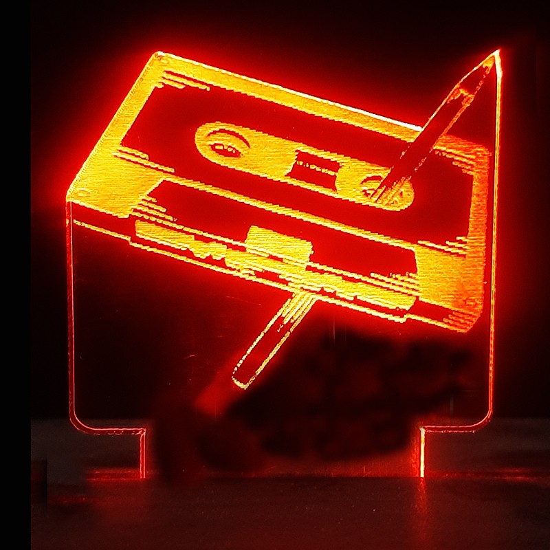 چراغ خواب  شیک طرح نوار کاست ضبط صوت