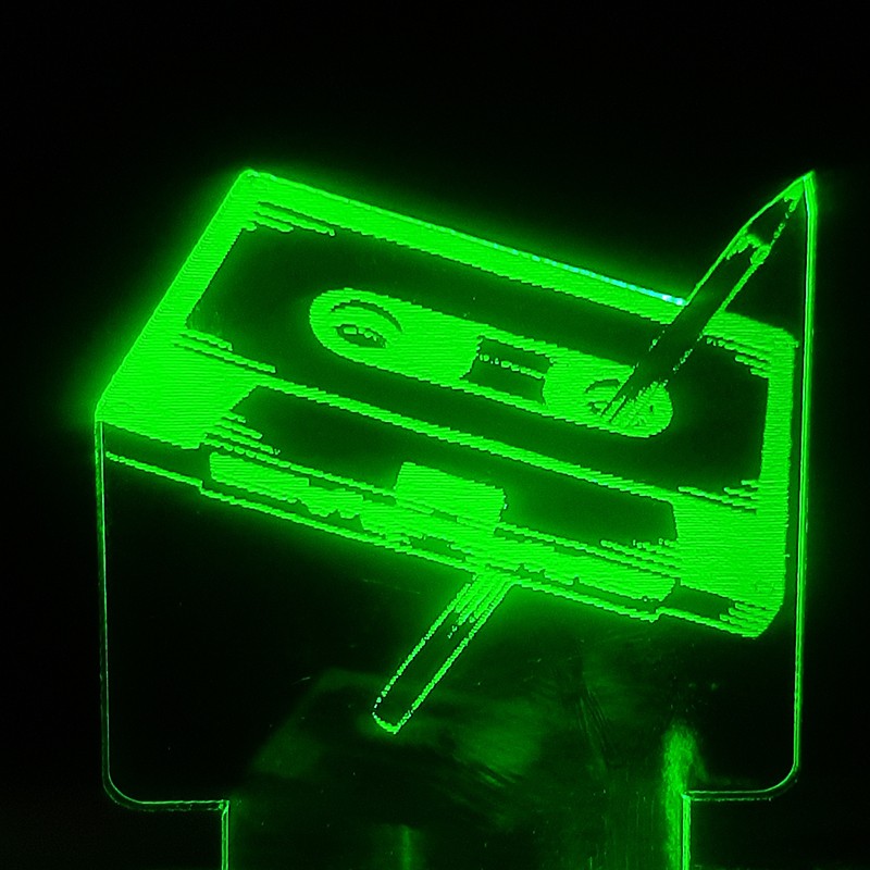 چراغ خواب  شیک طرح نوار کاست ضبط صوت