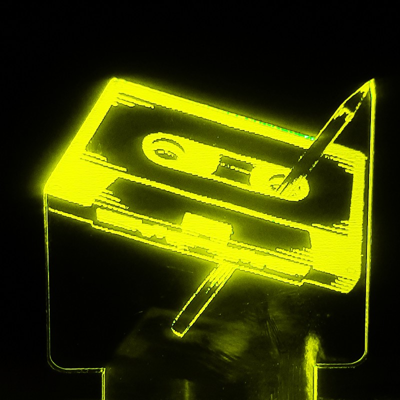 چراغ خواب  شیک طرح نوار کاست ضبط صوت