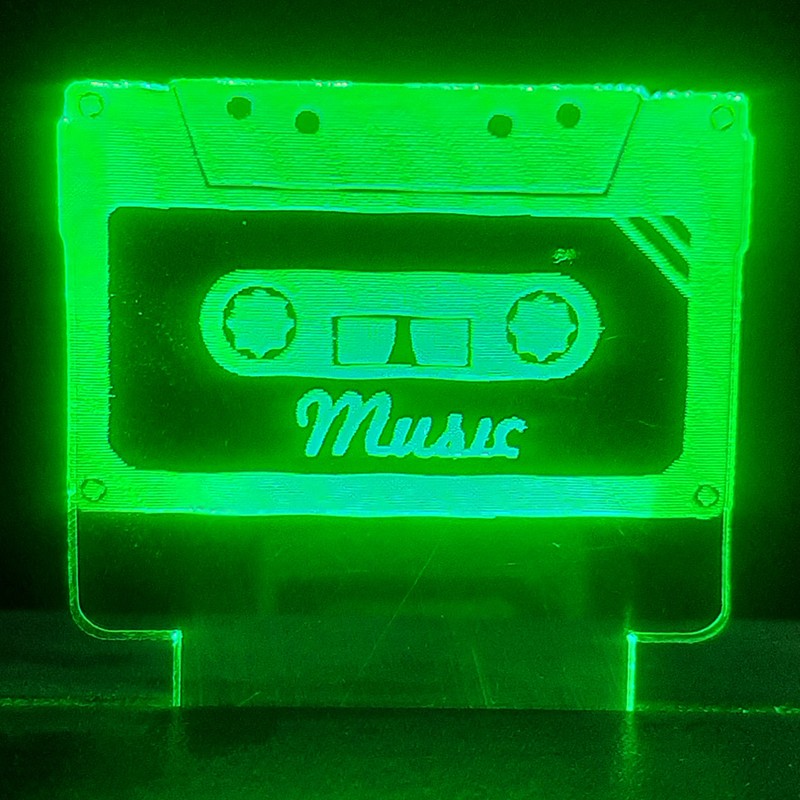 چراغ خواب  شیک طرح نوار کاست ضبط قدیمی