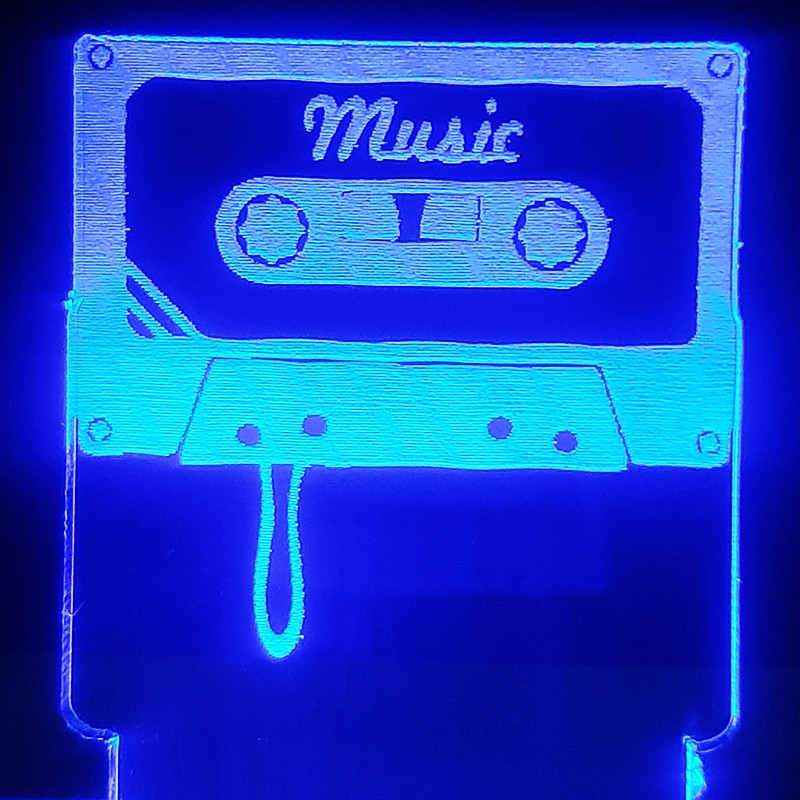 چراغ خواب  شیک طرح نوار کاست ضبط قدیمی