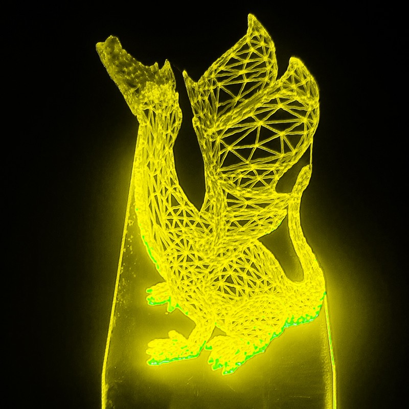 چراغ خواب  شیک طرح اژدها