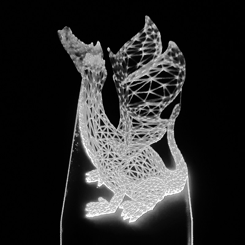 چراغ خواب  شیک طرح اژدها