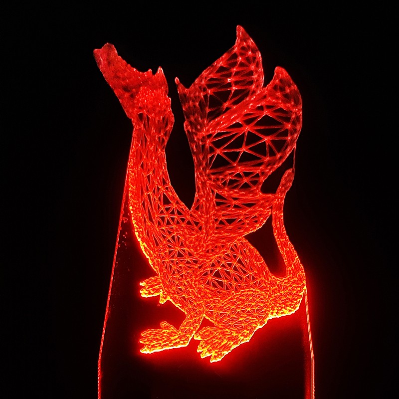 چراغ خواب  شیک طرح اژدها