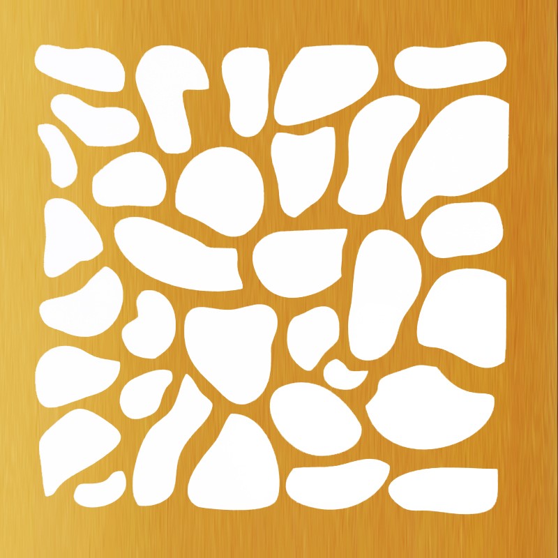 تایل سقفی 60x60 مولتی استایل طلایی آینه ای همراه طلق سفیدکد T001