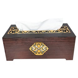 جعبه دستمال کاغذی سنتی جی اچ استور کد JDK002