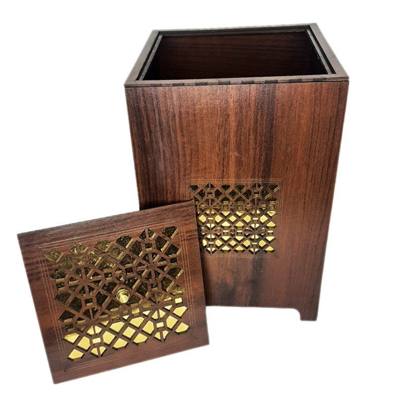 سطل زباله طلایی عروس جی اچ استور