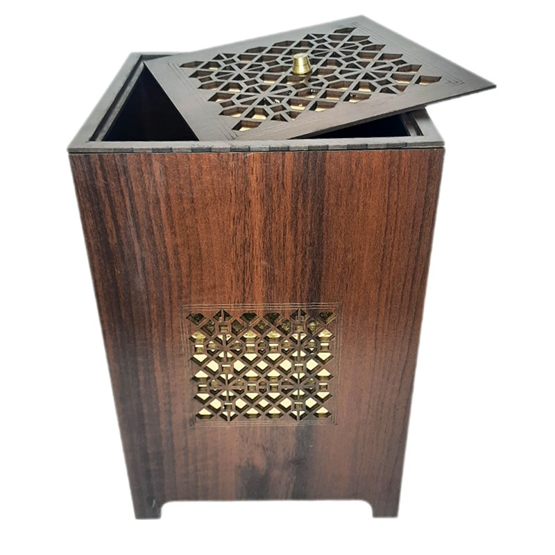 سطل زباله طلایی عروس جی اچ استور