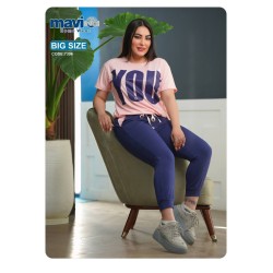 ست بلوز شلوار تیشرت دمپا جمع شو تکین کد TEKIN-0023