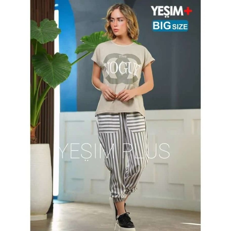 ست تیشرت شلوار تکین کد TEKIN-0028