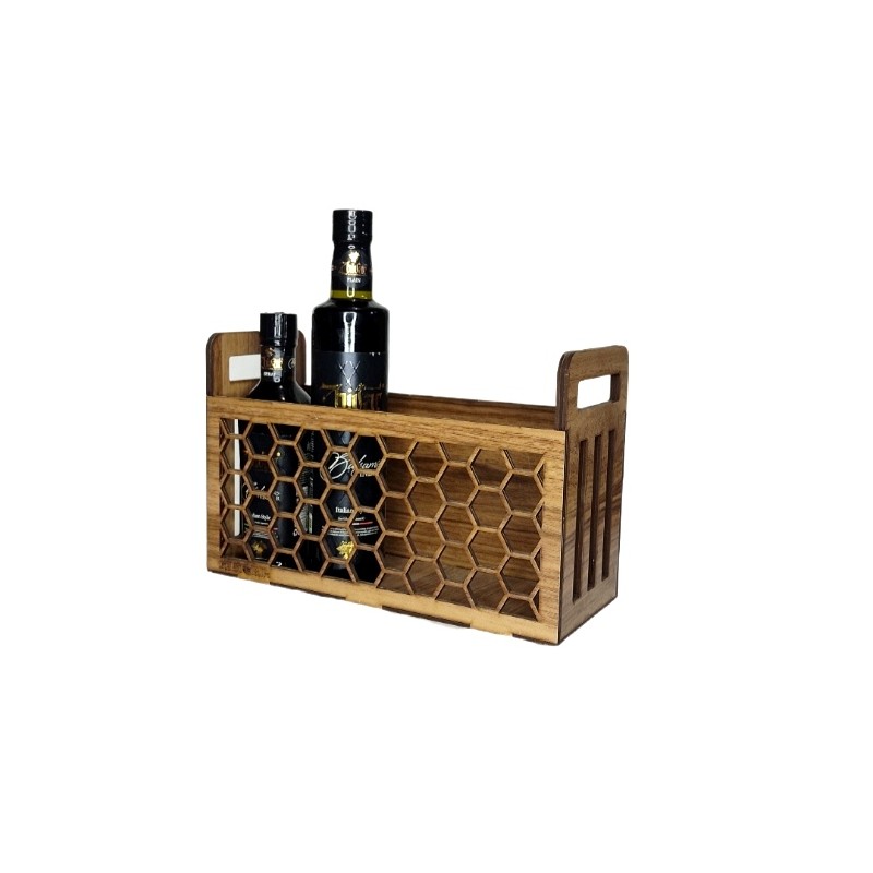 باکس کنار گاز چوبی