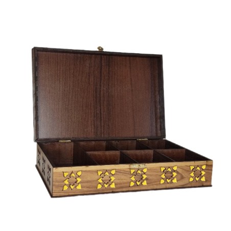 جعبه پذیرایی طرح صندوقچه طلایی