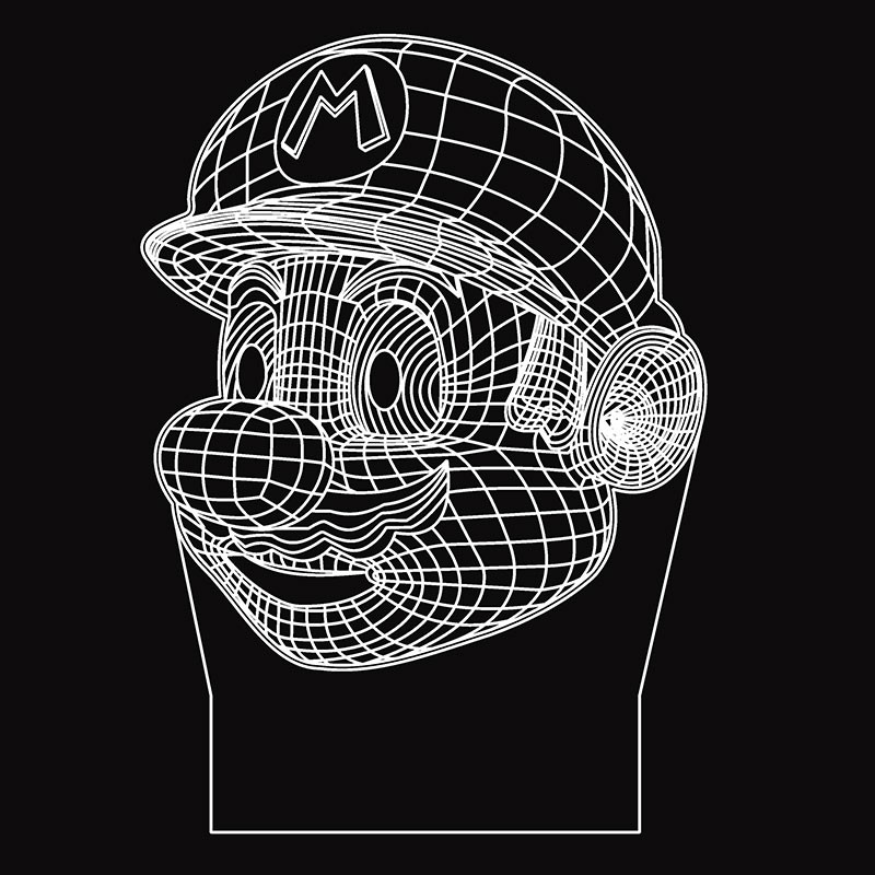 چراغ خواب طرح ماریو