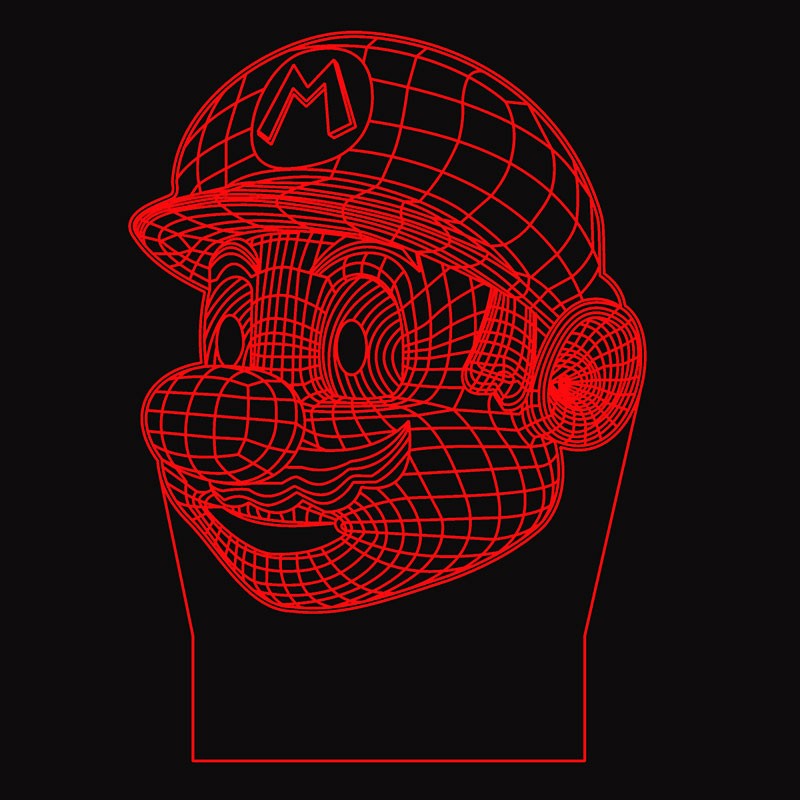 چراغ خواب طرح ماریو