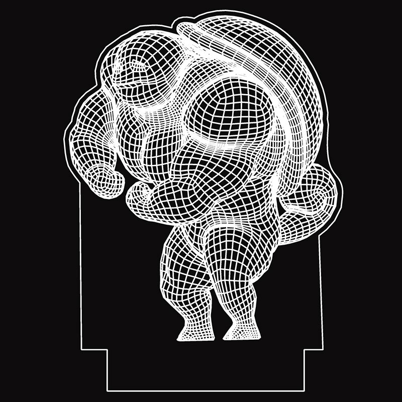 چراغ خواب طرح نینجا