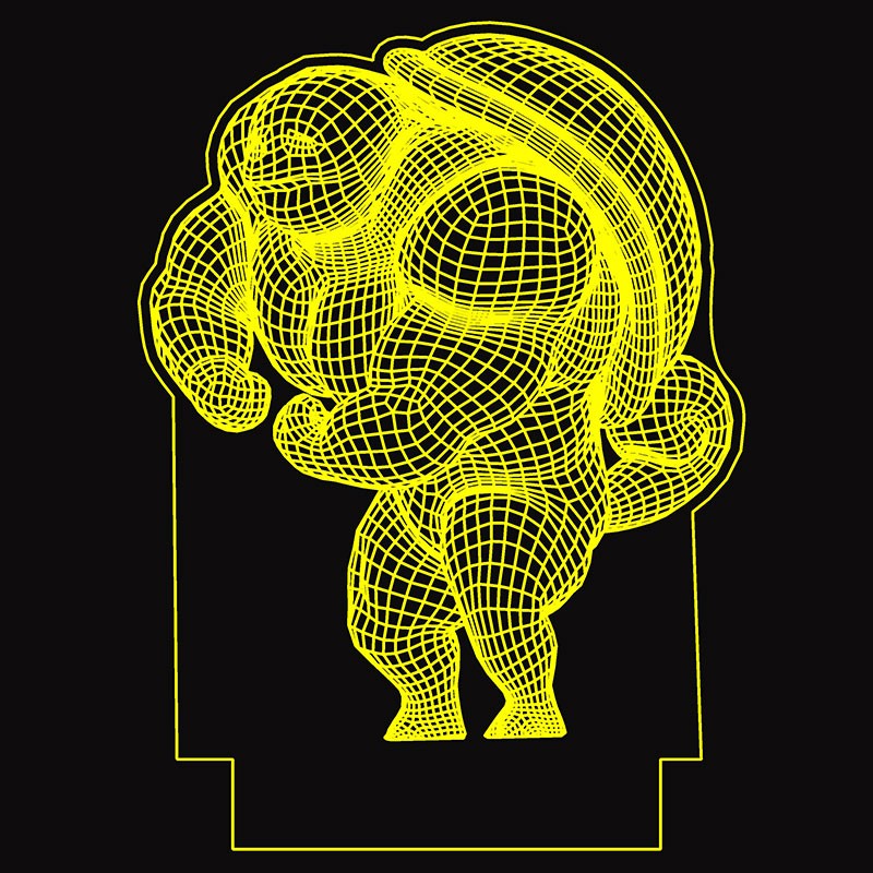 چراغ خواب طرح نینجا