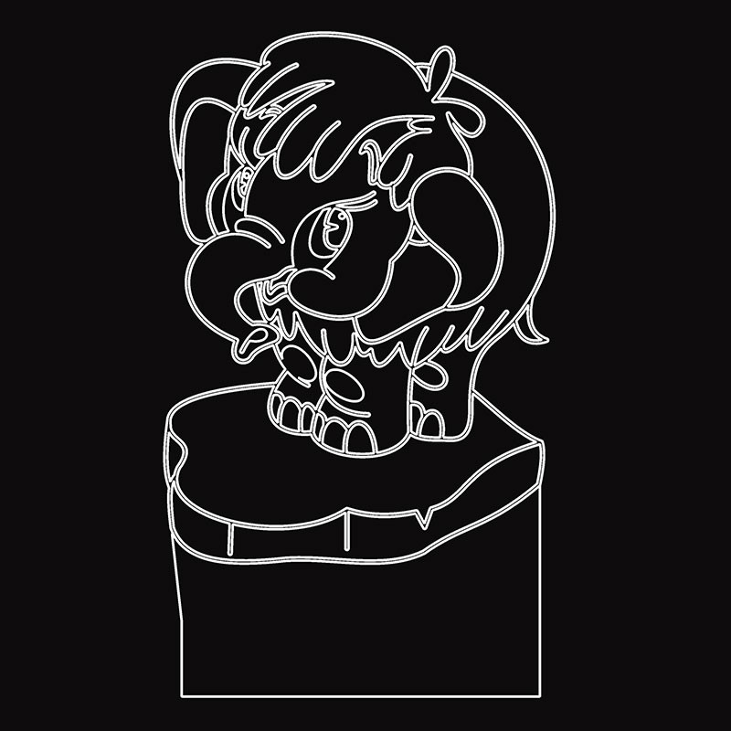 چراغ خواب طرح بچه فیل