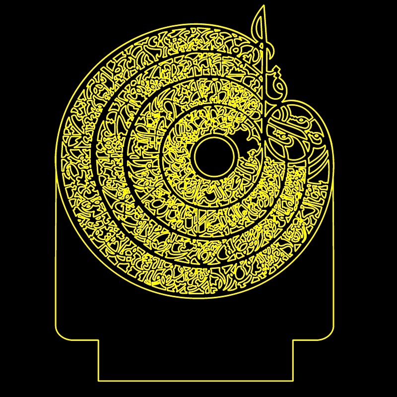 چراغ خواب طرح چهار قل