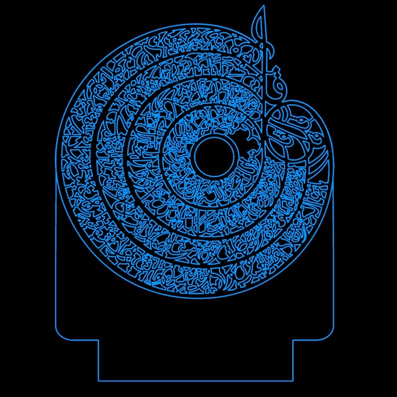 چراغ خواب طرح چهار قل